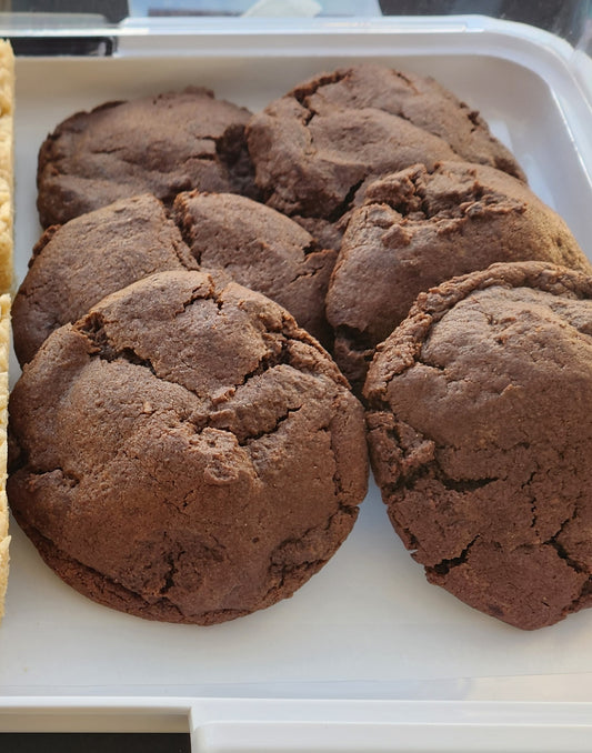 GF Chocolate Peppermint Cookies